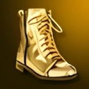 Shining Golden Boot