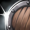 Equipped with Shield