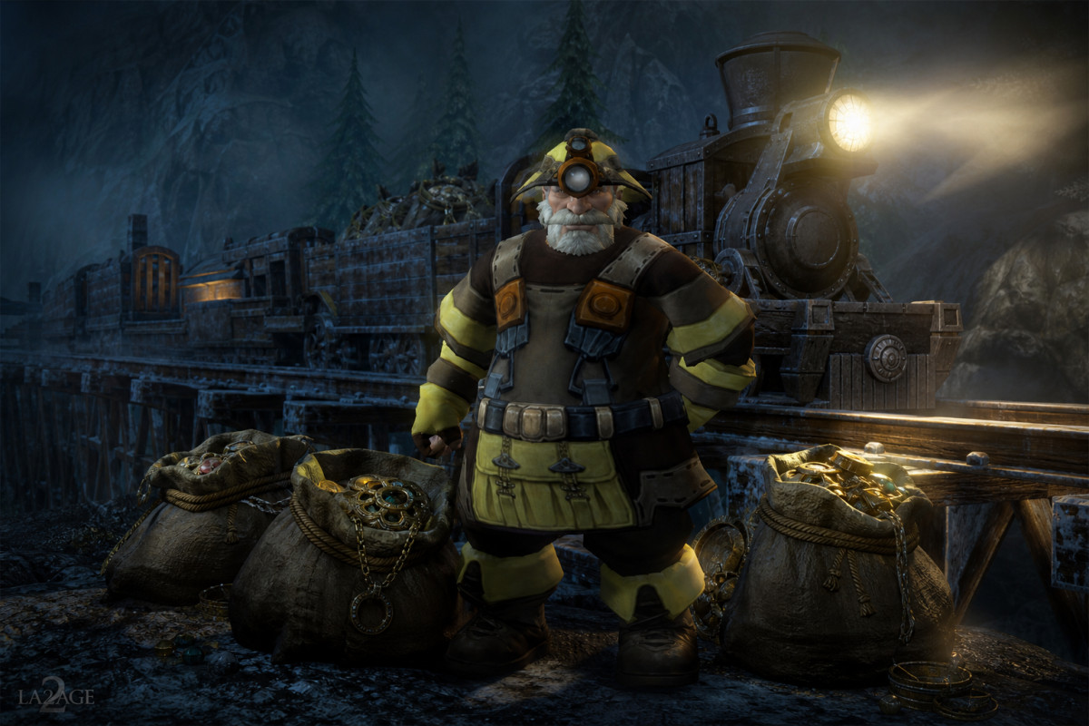 Мародер и путевой работник (A Looter and a Railroad Man) — Оби, 200 знаков, с 30 уровня