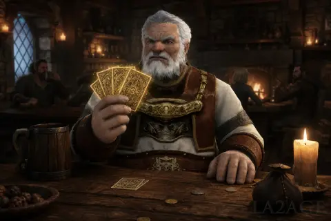 Игра в карты (A Game of Cards) — Кламп, красные самоцветы, заточка, 61+