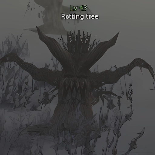 Rotting tree